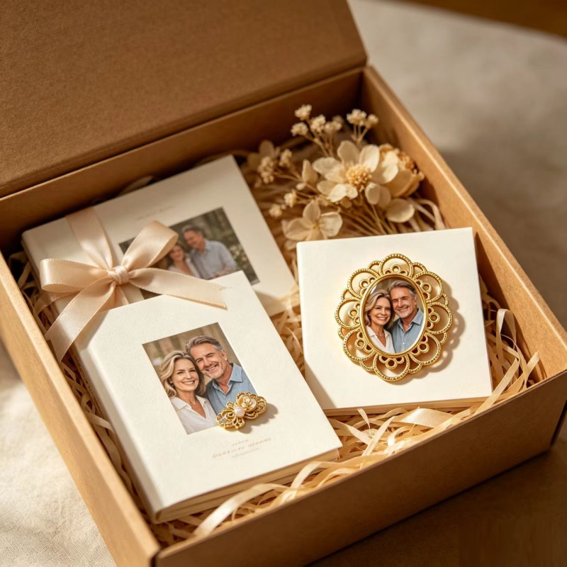 Baby Clothing Used - Custom image brooch, versatile with just