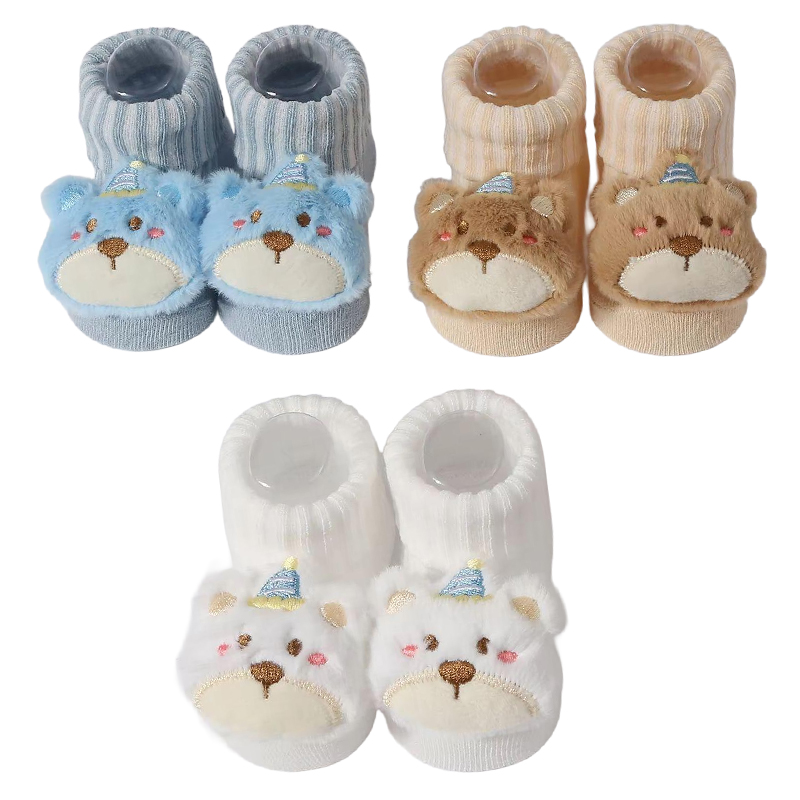 Baby Clothing Crochet - 3Pairs/set Baby Socks Girls Boys Newborn