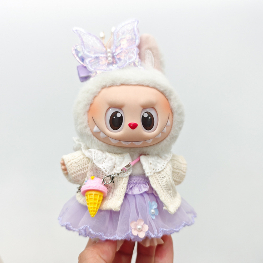 Baby Clothing Crochet - For 15-17 Cm Labubu V1 V2