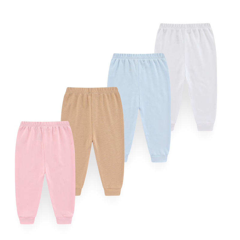 4-Piece Unisex Baby Pants 100% - Baby Clothing Bundles 评论和价格