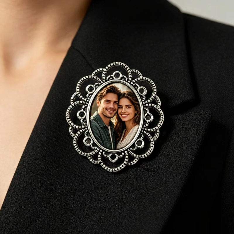 Custom image brooch, versatile - Baby Clothing Used 评论和价格