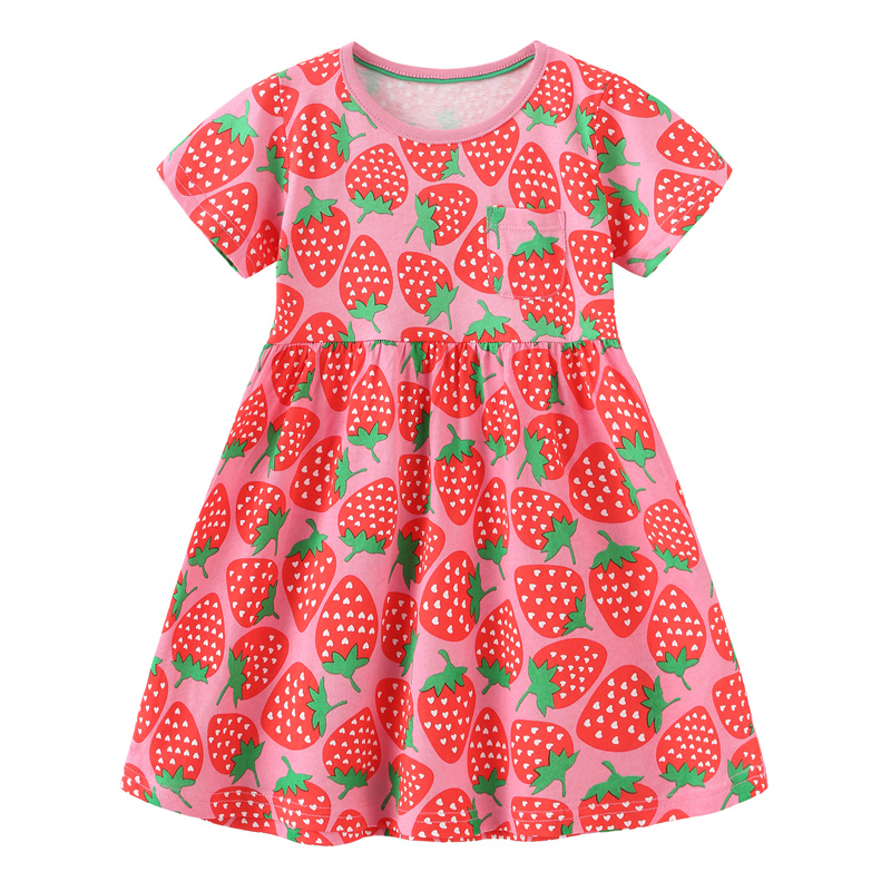 Jumping Meters Summer Strawber - Baby Clothing Patterns Free 评论和价格