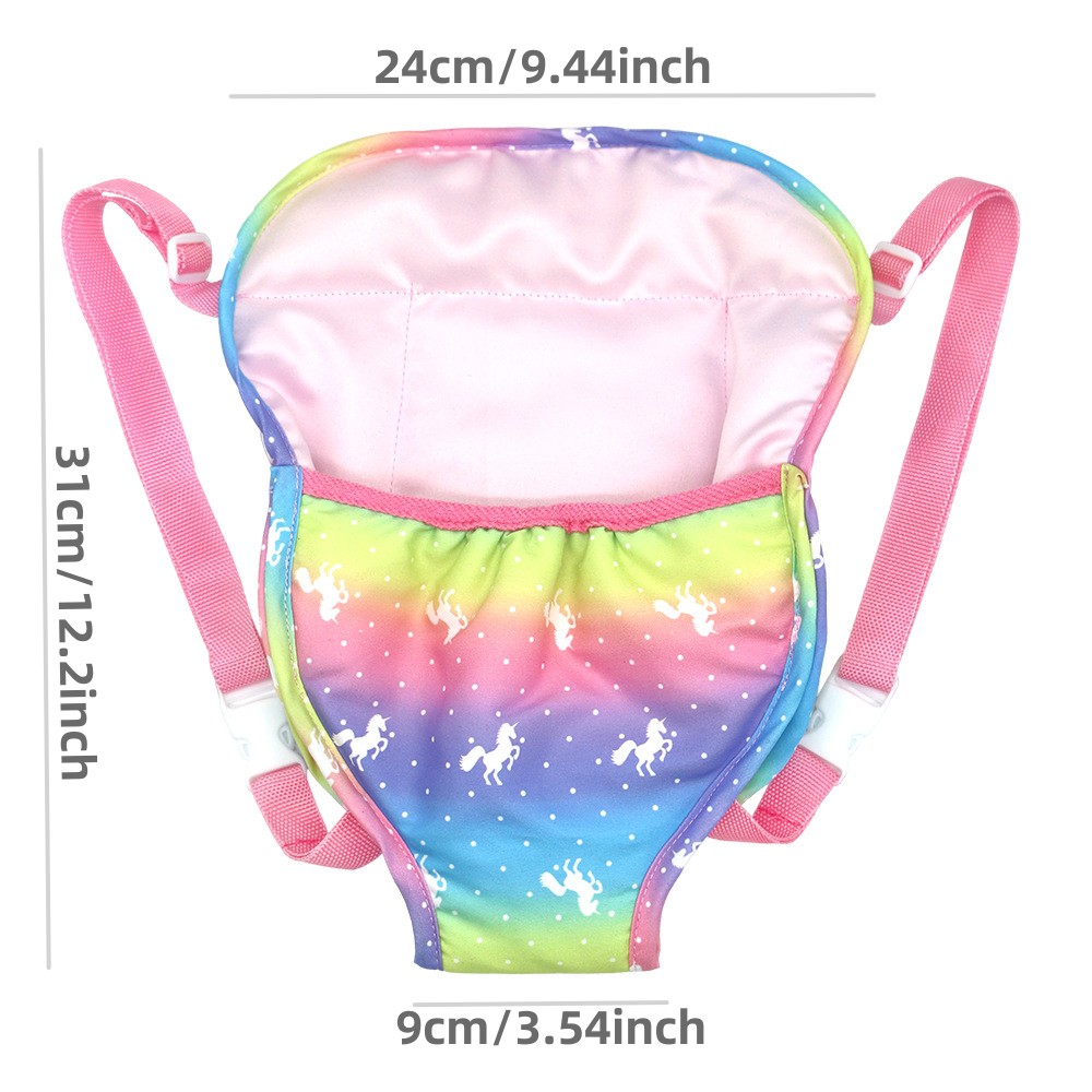 Dolls Out Going Carry Bag Back - Baby Clothing Bag 评论和价格