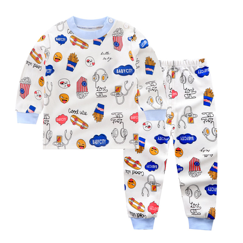 Baby Kids Home Long Johns Clot - Baby Clothing Patterns Free 评论和价格