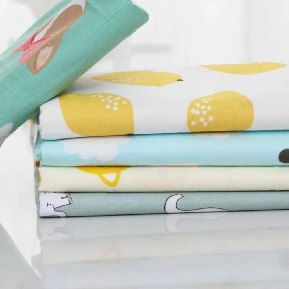 Pure Cotton Printed Fabric Bab - Baby Clothing For Bed 评论和价格