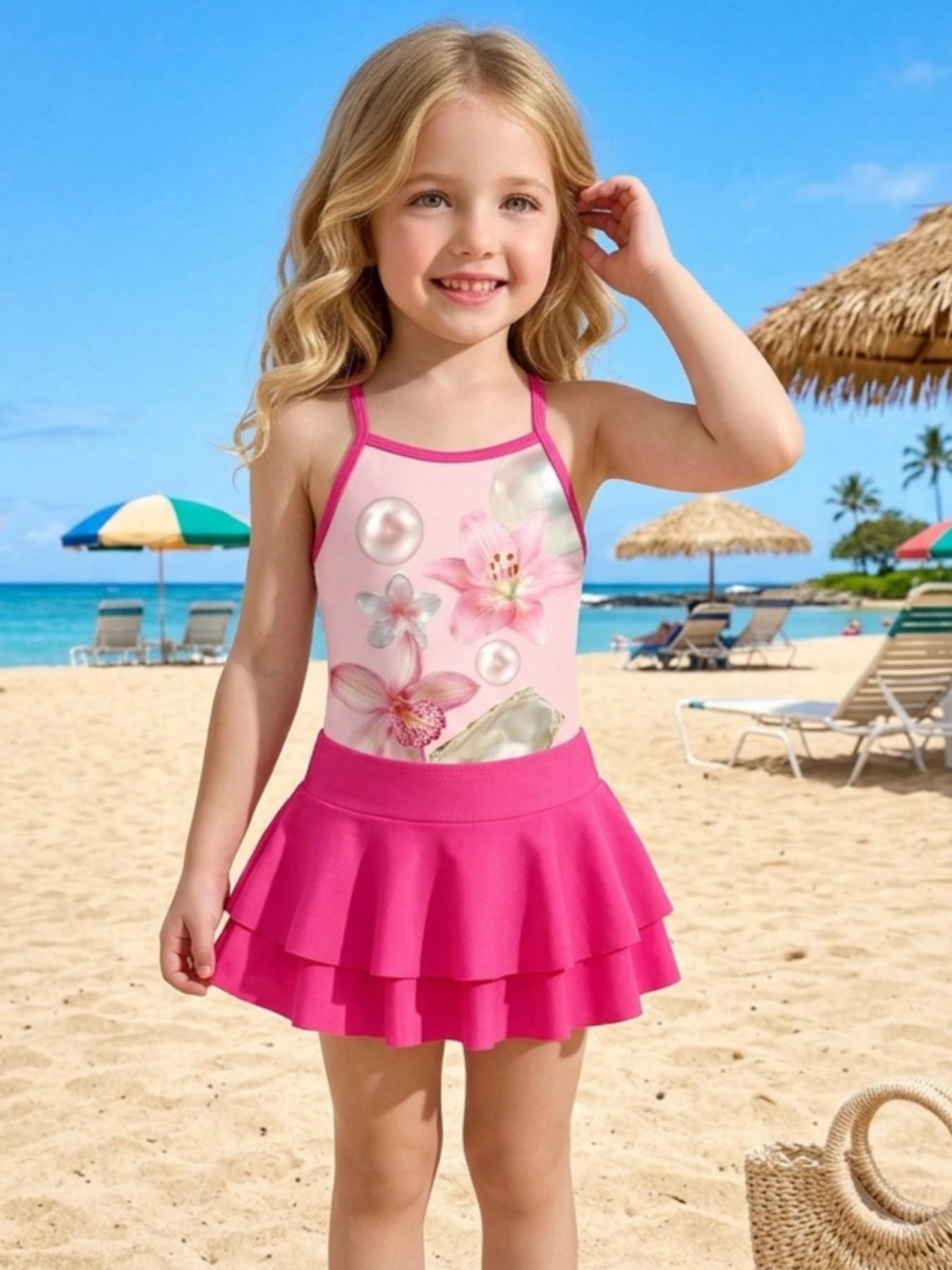 Girls' Summer Casual Swimwear, - Baby Clothing Bundles 评论和价格