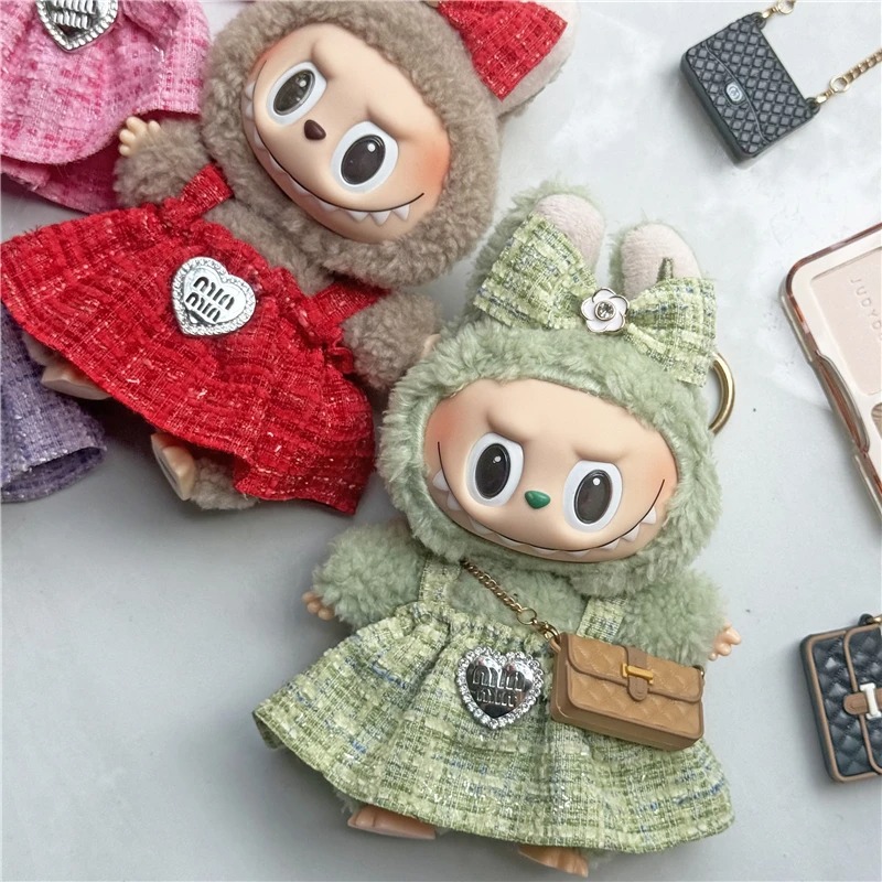 15 17cm For Labubu Doll Adorab - Baby Clothing Bag 评论和价格