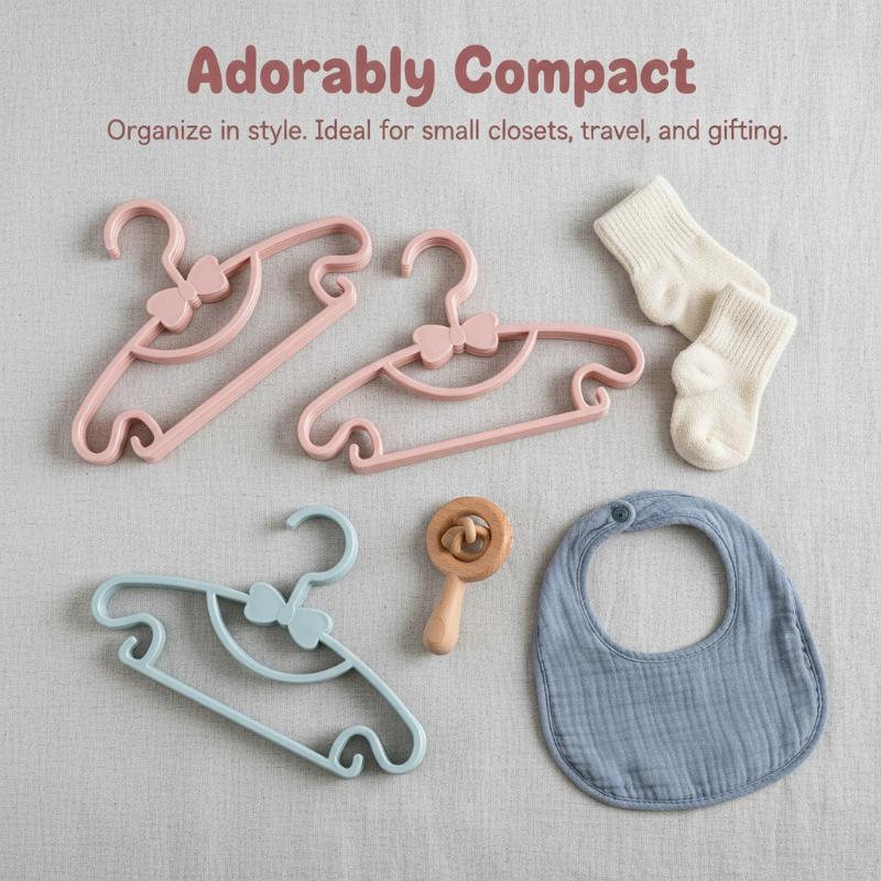 12PCS Baby Kids Clothes Hanger - Baby Clothing Display 评论和价格