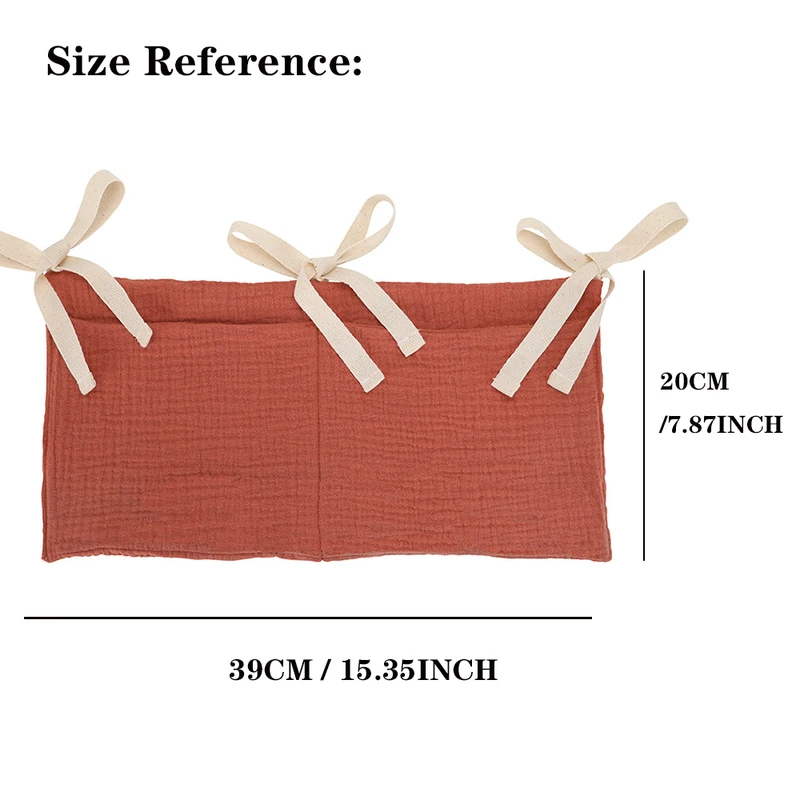 1/2pcs Baby Crib Organizer Cot - Baby Clothing For Bed 评论和价格
