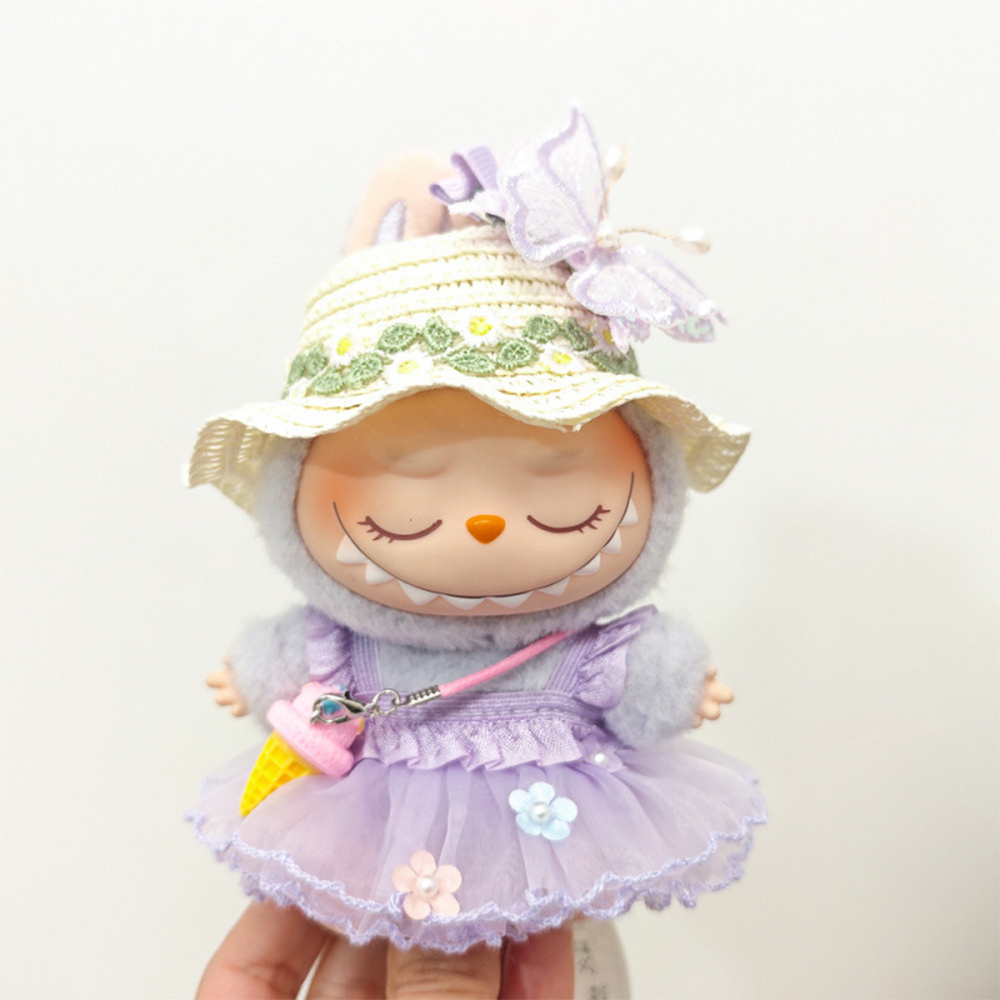 For 15-17 Cm Labubu V1 V2 V3 B - Baby Clothing Crochet 评论和价格