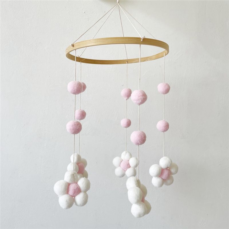 ABXF-Nordic Fur Ball Flower Wi - Baby Clothing For Bed 评论和价格