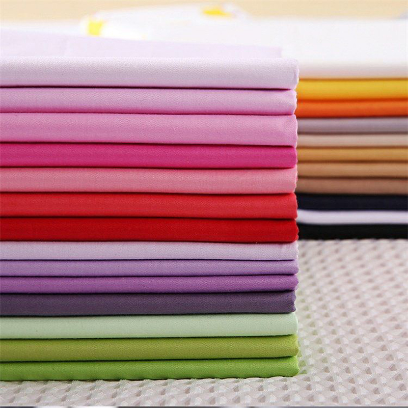Twill Cotton Fabric Solid Colo - Baby Clothing For Bed 评论和价格