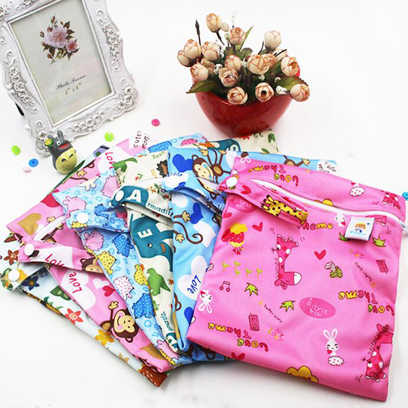 Waterproof Reusable Wet Bag Pr - Baby Clothing Bag 评论和价格