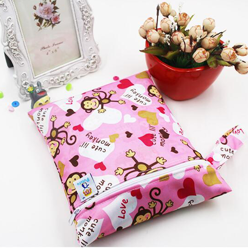 Waterproof Reusable Wet Bag Pr - Baby Clothing Bag 评论和价格